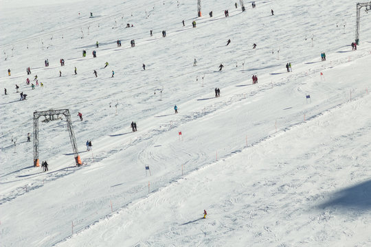 Kitzsteinhorn ski region in Austria