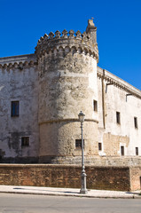 Ducal Castle of Torremaggiore. Puglia. Italy.