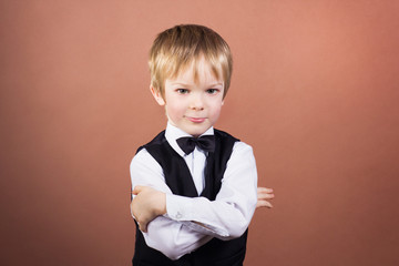boy businessman