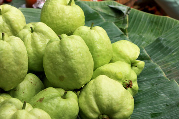 Guava fruit in the market