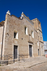 Fototapeta na wymiar Mother Church of Torremaggiore. Puglia. Italy.
