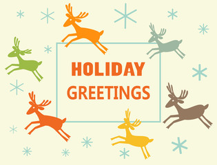 Merry Christmas Greeting Card