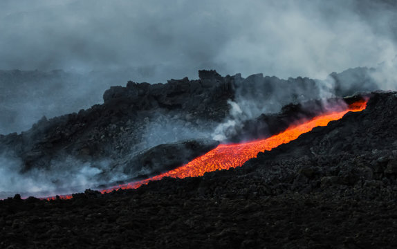 Eruption Etna - 2014