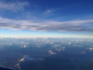 paesaggio dall ' aereo