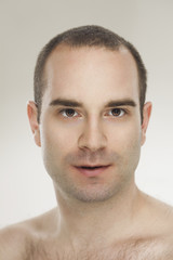 Obraz premium Close up portrait of a very handsome man