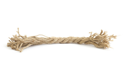 rope on a white background