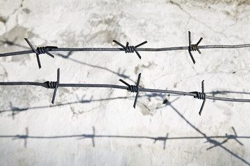 barbed wire