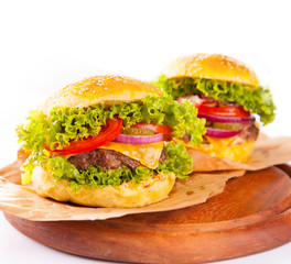 Big hamburgers