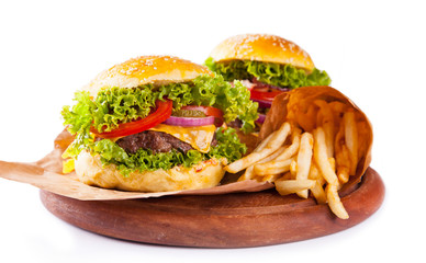 Big hamburgers