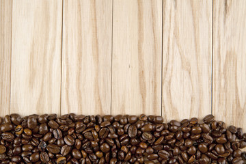 grains of coffee