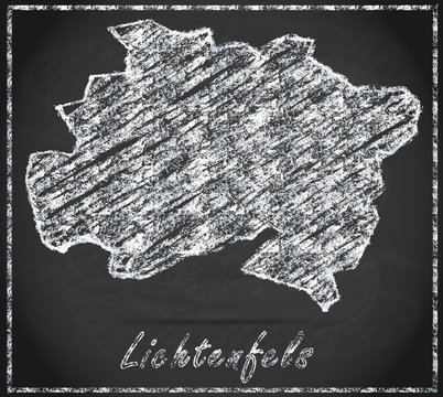 Karte von Lichtenfels