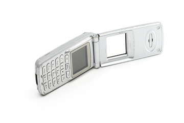 phone on the white background