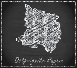 Karte von Ostprignitz-Ruppin