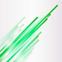 abstract background with green diagonal stripes