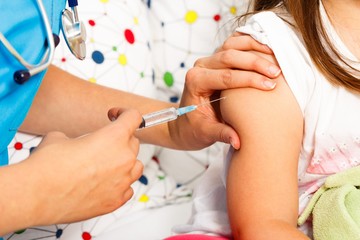 Obraz na płótnie Canvas Vaccine for Children