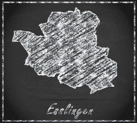 Karte von Esslingen