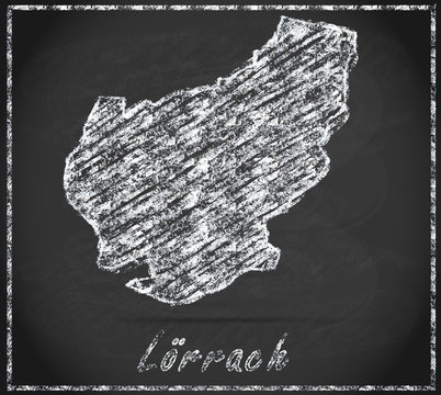 Karte von Loerrach