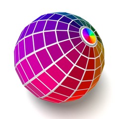 Obraz premium Big Ball Color Guide