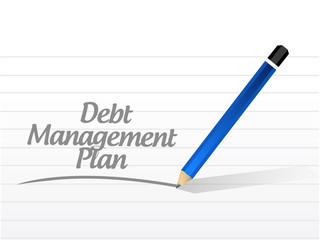 debt management plan message