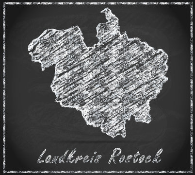 Karte von Rostock