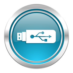 usb icon, flash memory sign