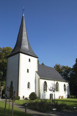 Fototapeta na wymiar Evangelische Kirche zu Berge in Hamm, NRW, Deutschland