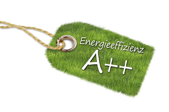 Hänger aus Gras mit Energieeffizienzklasse A++