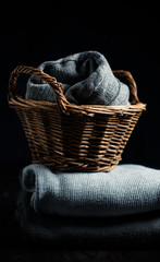 Obraz premium gray knit