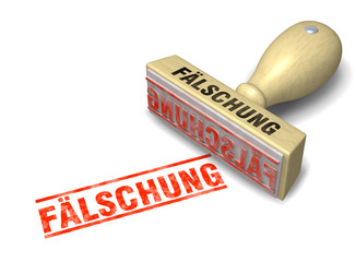 Stempel: FÄLSCHUNG