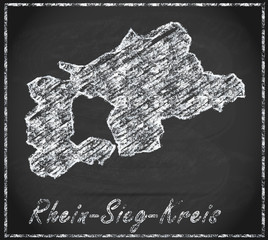 Karte von Rhein-Sieg-Kreis