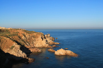 Falaises d'El Marsa à Alger, Algérie