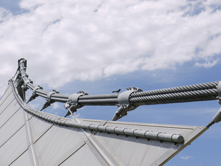 A detail of the Sidney Myer music bowl in Melbourne