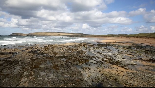Constantine Bay Cornwall England UK Cornish north coast