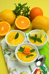 Mousse agli agrumi