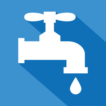 Logo robinet. Plombier.