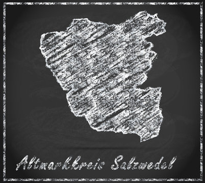 Karte von Altmarkkreis-Salzwedel
