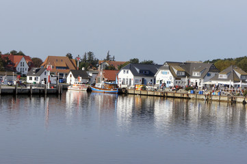 Fototapeta premium Fischereihafen Vitte