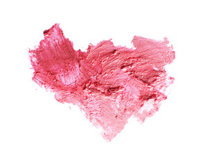 Beautiful lipstick isolated on white