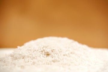 White rice background