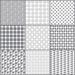 BW line pattern set 1_12