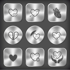 careful heart, heart and arrow, unrequited love, protection love