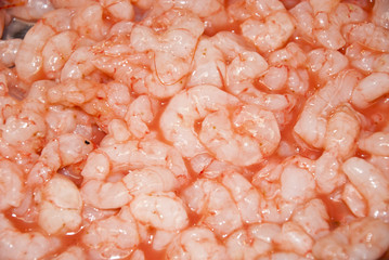 Seafood - Fresh Peeled Shrimp - Fish Market
