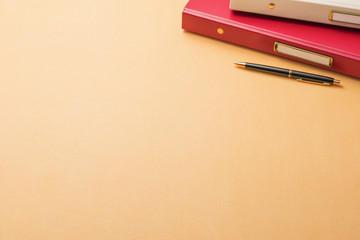 Desk.Office supply on Desk.