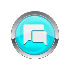 Naklejka premium Glossy Vector Icon