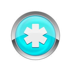 Obraz premium Glossy Vector Icon