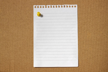 Blank Note Paper