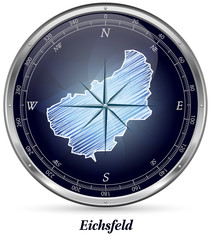 Karte von Eichsfeld