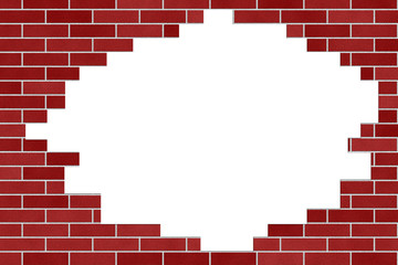 Obraz premium background of brick wall seamless