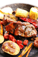Grilled Lamb steak