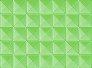 Fototapeta na wymiar Topview of a green pattern